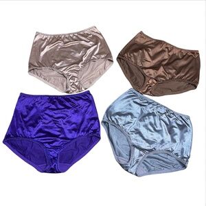 VASSARETTE Vanity Fair XL Undershapers Light Control Brief Underwear Panties Lot